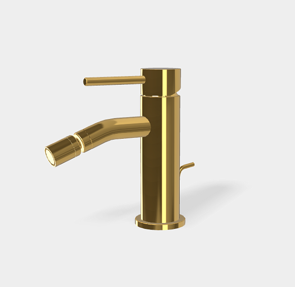 Смеситель для биде Fima Carlo Frattini Spillo Up, золото (F3032XSOR.1)