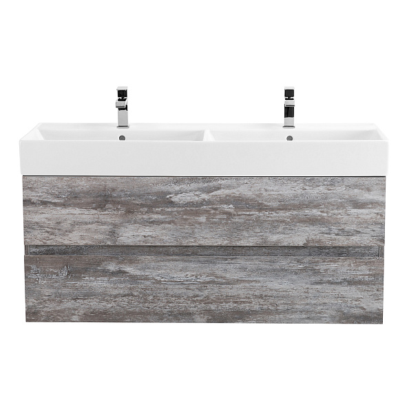 База под раковину подвесная Cezares Molveno 46 1200х460х500, Legno Grigio (MOLVENO 46-120-2C-SO-2-LG)