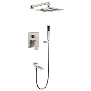 Душевая система встраиваемая Grocenberg GB5089NK-1, никель