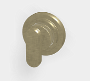 Смеситель для душа Fima Carlo Frattini Park Lane, на 1 потребитель, шампань брашированная (F1303N1HS)