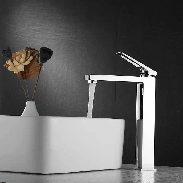 Смеситель для раковины Shevanik S6811, хром