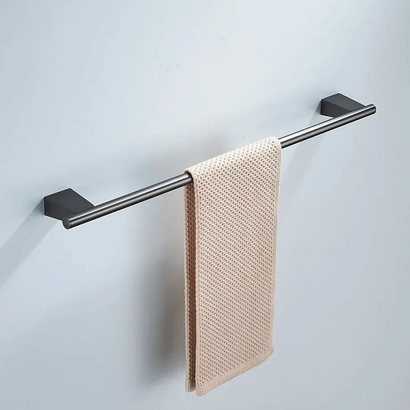 Полотенцедержатель Shevanik SG5717T, оружейная сталь