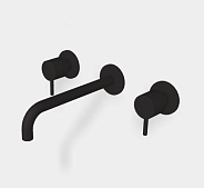 Смеситель для раковины Fima Carlo Frattini Spillo Up, чёрный матовый (F3161L/5NS)