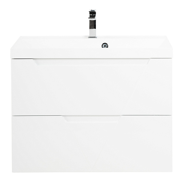 База под раковину подвесная BelBagno Vittoria 800х570х450 мм, Bianco Opaco (VITTORIA-800-2C-SO-BO-P)