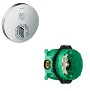 15747000S Set HG ShowerSelect S смеситель для душа (15747000+01800180)