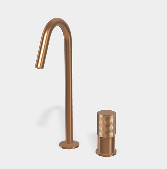 Смеситель для раковины Fima Carlo Frattini Spillo Tech, G Collection, бронза брашированная (F3271TNCGZS)