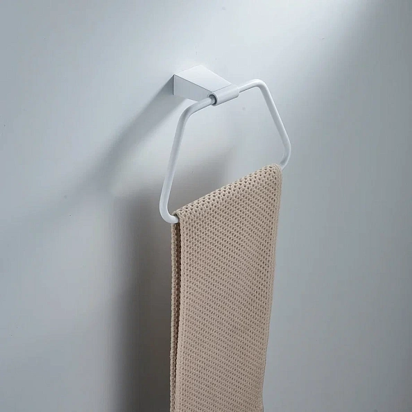 Кольцо для полотенец Shevanik SG5706C, белый