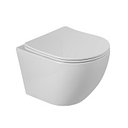 Чаша подвесного унитаза BelBagno Sfera-R, белый (BB046CH-TOR/SC)