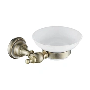 Мыльница Rose RG1103Q, бронза