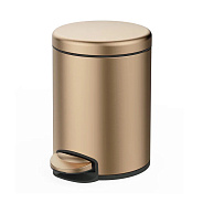Мусорное ведро Raglo R360.106.33 с педалью для открывания, матовая медь
