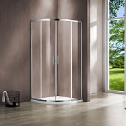 Душевой уголок Vincea Garda (VSQ-1G900CL) 900х900 мм, хром, стекло прозрачное