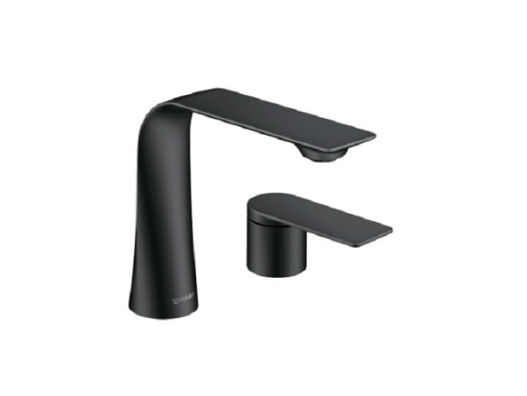 Смеситель для раковины Duravit D.1, черный матовый (D11120002046)