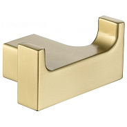 Крючок для ванной комнаты двойной Grocenberg AC0018MG, матовое золото