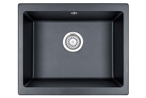 Кухонная мойка GRANULA (5551, ШВАРЦ)