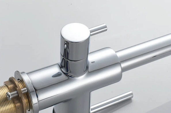 Смеситель для кухни с подключением фильтра Shevanik S128, хром