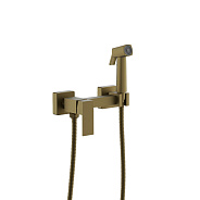 Смеситель с гигиенической лейкой золотой (B55806-5)