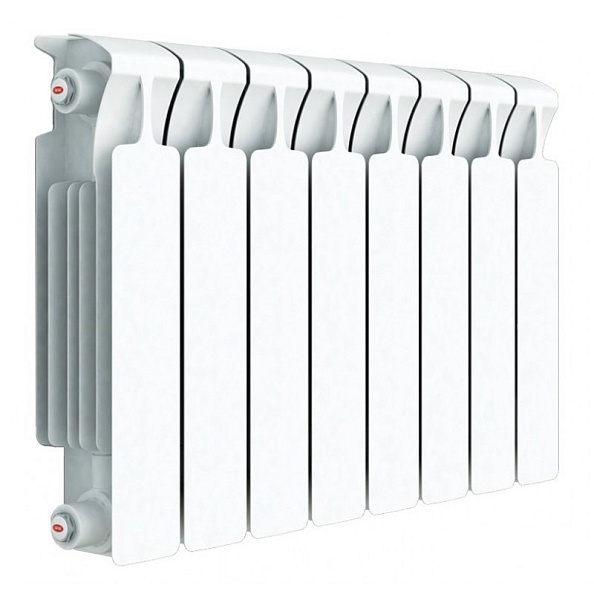 Биметаллический радиатор Rifar Monolit 350, 12 секций, боковое подключение