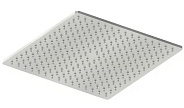 Верхний душ Quadro design 300х300, сталь брашированная (SF031 AS)