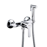 Гигиенический душ со смесителем FRAP F2041, хром