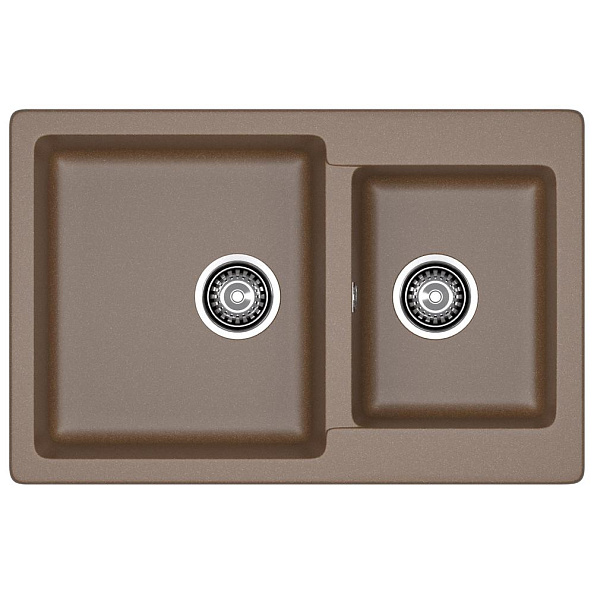 Кухонная мойка GranFest PRACTIK 780K, терракот