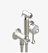 Гигиенический душ THG Jaipur Satin crystal, никель (A9B B01 5840/MBG)