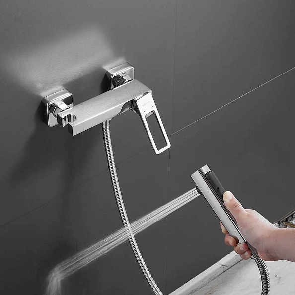 Гигиенический душ со смесителем Shevanik S6805-1, хром