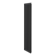 Трубчатый дизайн-радиатор Royal Thermo Insignia VC2180 8 секций, черный, нижнее подключение