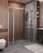 Душевая дверь Cezares Molveno 160x195 мм, прямоугольная, хром (MOLVENO-BA-12-100+60-C-Cr-IV)