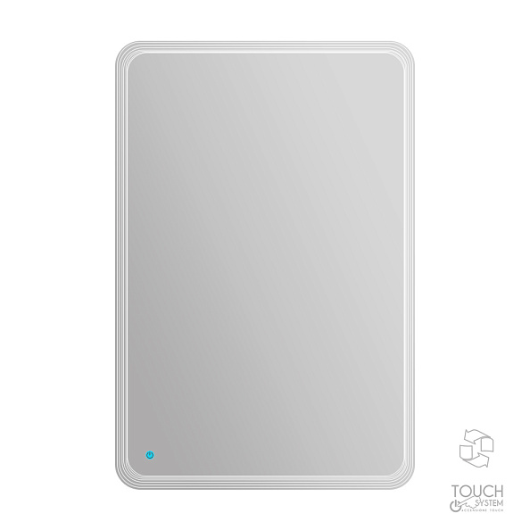 Зеркало со встроенной LED подстветкой Cezares, Touch System реверсивное 60x90 (45028)