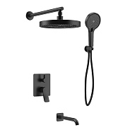 Душевая система HAIBA встраиваемая черный (HB80553-7)