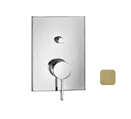 Смеситель для душа Almar Core, на 2 потребителя, с переключателем, High Brass Brushed PVD (E186542.HB)