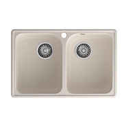 Кухонная мойка GranFest QUARZ 15, белый