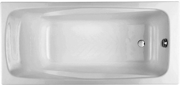 Ванна чугунная Jacob Delafon Repos (180x85 см) без отверстий для ручек, без антискользящего покрытия (E2904-S-00)