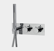 Смеситель для душа Fima Carlo Frattini Fimatherm, на 2 потребителя, белый матовый (F3049WX3BS)