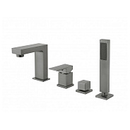 Смеситель на борт ванны Groсenberg GB6008-1BG, графит