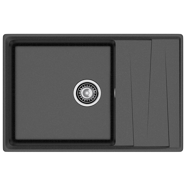 Кухонная мойка GranFest LEVEL 760L, черный