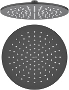 AQ2077MB круглый верхний душ 250*7 мм, матовый черный
