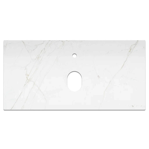 Столешница La Fenice Granite Gray Structural Terra 100 см, белая