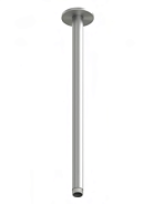 Держатель верхнего душа Quadro design сталь брашированная (BD002 AS)