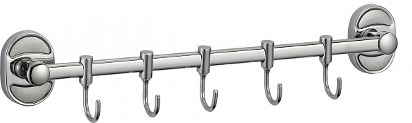 Планка с крючками (5 крючков) Savol 70 (S-008205)