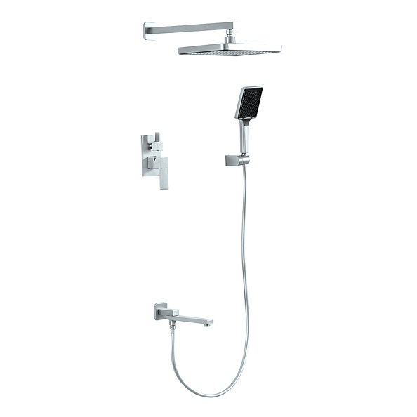 Душевая система встраиваемая FRAP F7191, хром