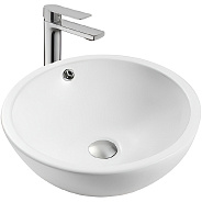 AQ5354-MW раковина 440*440*175 для установки на столешницу, матовый белый