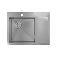 Кухонная мойка Rivelato 6550-L, нержавеющая сталь