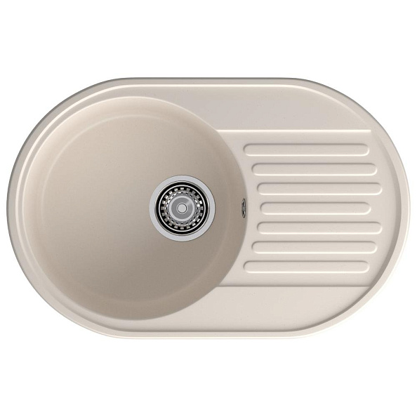 Кухонная мойка GranFest QUARZ 18, белый