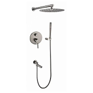 Душевая система встраиваемая Grocenberg GB5099BG-1, графит