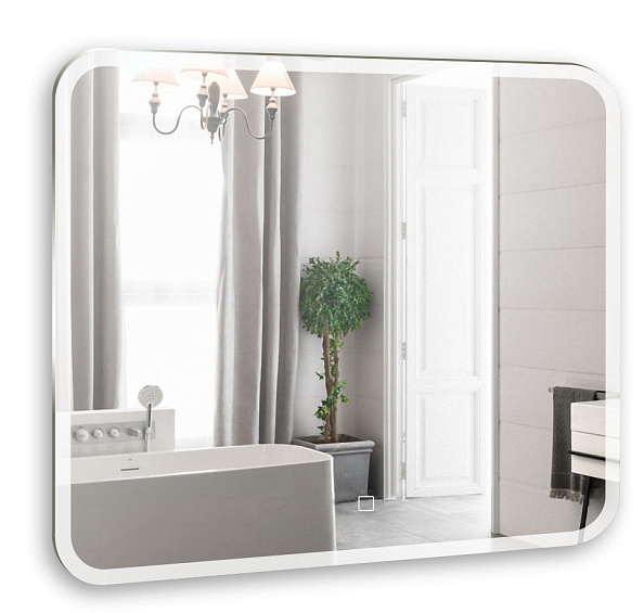 Зеркало SILVER MIRRORS 800*680 Сенсорный выключатель Стив (ФР-00001137)