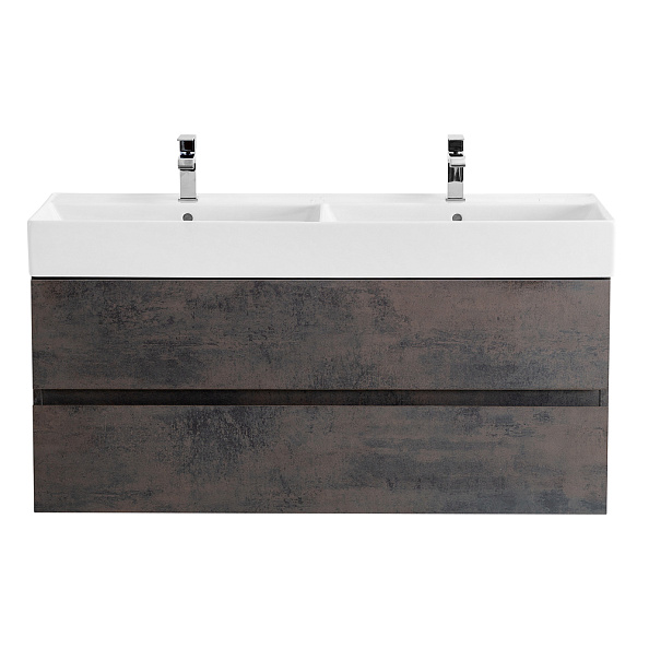 База под раковину подвесная Cezares Molveno 46 1200х460х500, Ossido (MOLVENO 46-120-2C-SO-2-OSS)