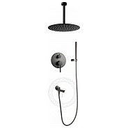 Душевая система встраиваемая FILARETE Roun FL1022BG, графит