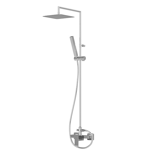 Душевая колонна со смесителем Cezares Porta, хром (PORTA-CD-01)