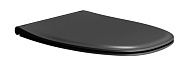 Сиденье для унитаза GSI Modo+ SoftClose, чёрный матовый Ardesia (MS84C26)